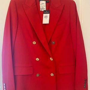 Ralph Lauren Red Sportcoat Blazer Brandnew w/ Tag
